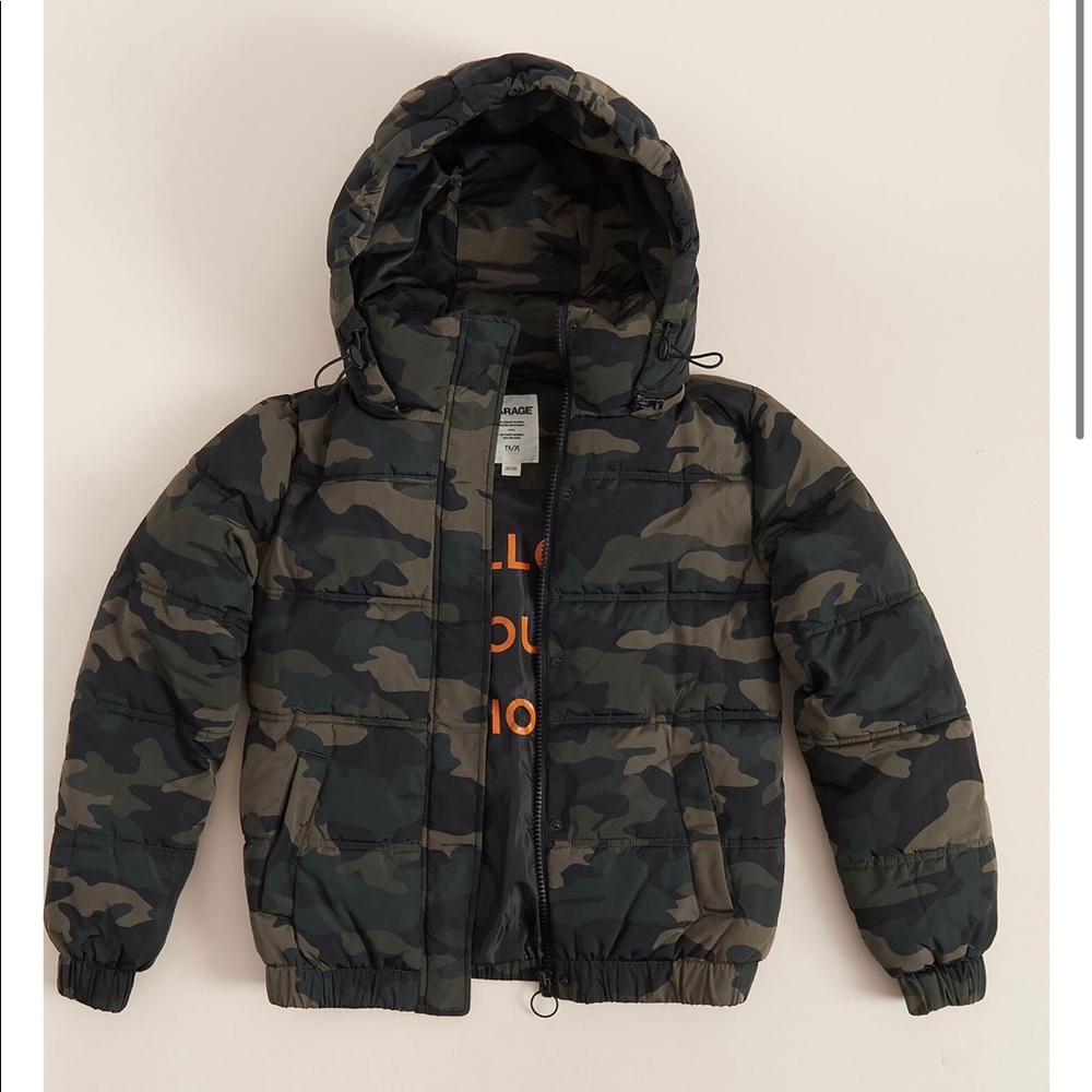 Garage Army /Camo Bubble Jacket